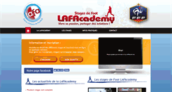 Desktop Screenshot of lafacademy.fr